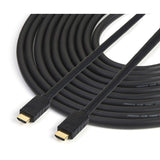 StarTech.com 50ft (15m) HDMI 2.0 Cable - 4K 60Hz UHD Active High Speed HDMI Cable - CL2 Rated for In Wall Install - Durable - HDR, 18Gbps — HD2MM15MA