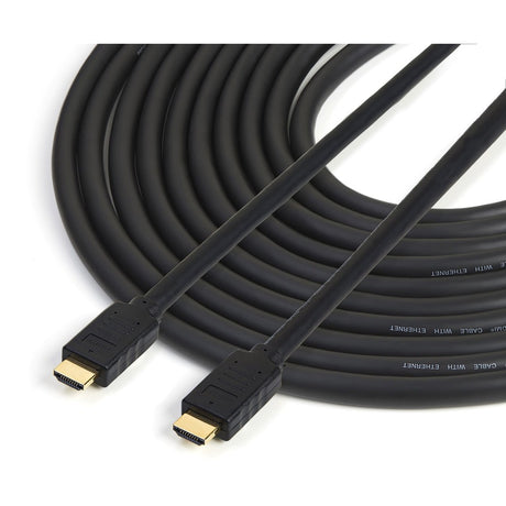 StarTech.com 50ft (15m) HDMI 2.0 Cable - 4K 60Hz UHD Active High Speed HDMI Cable - CL2 Rated for In Wall Install - Durable - HDR, 18Gbps — HD2MM15MA