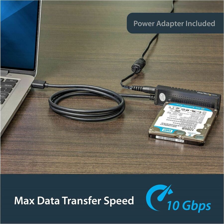 StarTech.com SATA to USB Cable - USB 3.1 10Gbps - 2.5 / 3.5 SATA SSD HDD - SATA to USB Adapter Cable - USB 3.1 to SATA Cable — USB312SAT3