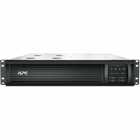 APC Smart-UPS, Line Interactive, 1000VA, Rackmount 2U, 120V, 6x NEMA 5-15R outlets, SmartConnect Port+SmartSlot, AVR, LCD — SMT1000RM2UC
