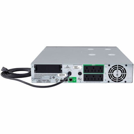 APC Smart-UPS, Line Interactive, 1000VA, Rackmount 2U, 120V, 6x NEMA 5-15R outlets, SmartConnect Port+SmartSlot, AVR, LCD — SMT1000RM2UC
