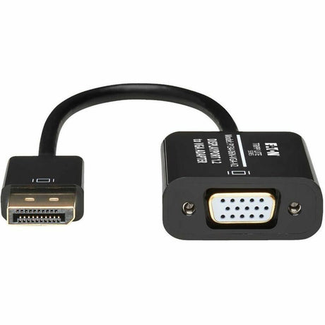 Eaton Tripp Lite Series DisplayPort to VGA Active Adapter Video Converter , DP ver 1.2 (M/F), 6-in. (15.24 cm) — P134-06N-VGA-V2