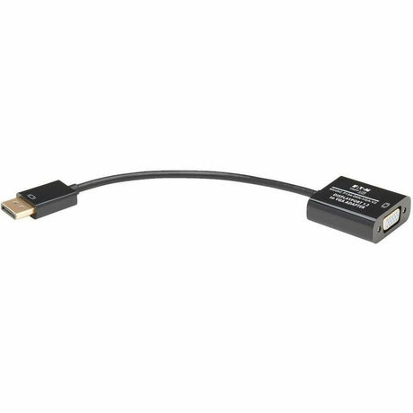 Eaton Tripp Lite Series DisplayPort to VGA Active Adapter Video Converter , DP ver 1.2 (M/F), 6-in. (15.24 cm) — P134-06N-VGA-V2