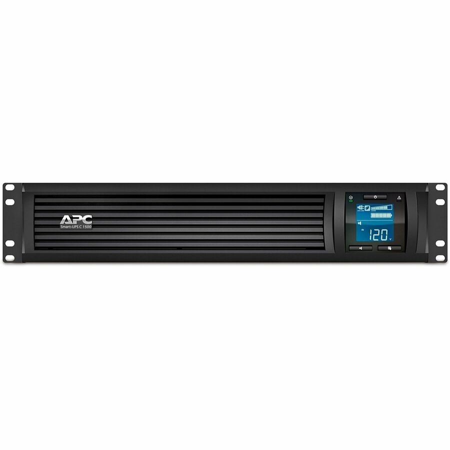 APC Smart-UPS C, Line Interactive, 1440VA, Rackmount 2U, 120V, 6x NEMA 5-15R outlets, SmartConnect port, USB and Serial communication, AVR,Graphic LCD — SMC1500-2UC