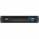 APC Smart-UPS C, Line Interactive, 1440VA, Rackmount 2U, 120V, 6x NEMA 5-15R outlets, SmartConnect port, USB and Serial communication, AVR,Graphic LCD — SMC1500-2UC