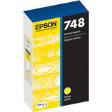 Epson DURABrite Pro 748 Original Standard Yield Inkjet Ink Cartridge - Yellow - 1 Each — T748420