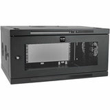 Eaton Tripp Lite Series SmartRack 6U Low-Profile Switch-Depth-Plus Wall-Mount Mini Rack Enclosure, Wide — SRW6UDPVRT