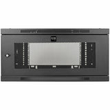 Eaton Tripp Lite Series SmartRack 6U Low-Profile Switch-Depth-Plus Wall-Mount Mini Rack Enclosure, Wide — SRW6UDPVRT