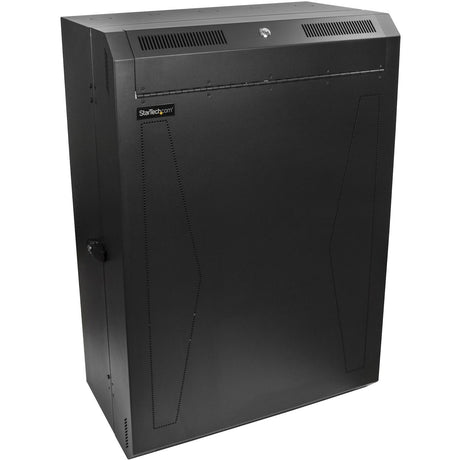 StarTech.com 8U 19" Vertical Wall Mount Server Rack Cabinet Enclosure - Low Profile (15") - 30" Deep Locking w/2U for Network IT Equipment — RK830WALVS