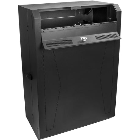 StarTech.com 8U 19" Vertical Wall Mount Server Rack Cabinet Enclosure - Low Profile (15") - 30" Deep Locking w/2U for Network IT Equipment — RK830WALVS