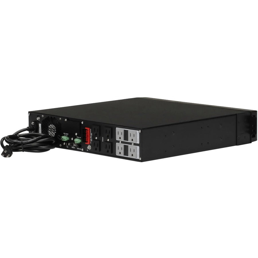 Eaton 9PX 1500VA 1350W 120V Online Double-Conversion UPS - 5-15P, 8x 5-15R Outlets, Lithium-ion Battery, Cybersecure Network Card Option, 2U Rack/Tower — 9PX1500RT-L