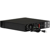 Eaton 9PX 1500VA 1350W 120V Online Double-Conversion UPS - 5-15P, 8x 5-15R Outlets, Lithium-ion Battery, Cybersecure Network Card Option, 2U Rack/Tower — 9PX1500RT-L