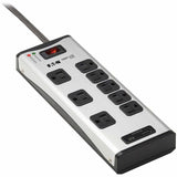 Eaton Tripp Lite Series 8-Outlet Surge Protector with 1 USB-A and 1 USB-C (3.9A Shared) - 8 ft. Cord, 2100 Joules, Metal Housing — TLM88USBC