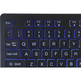 Adesso Large Print Illuminated Desktop Keyboard — AKB-139EB