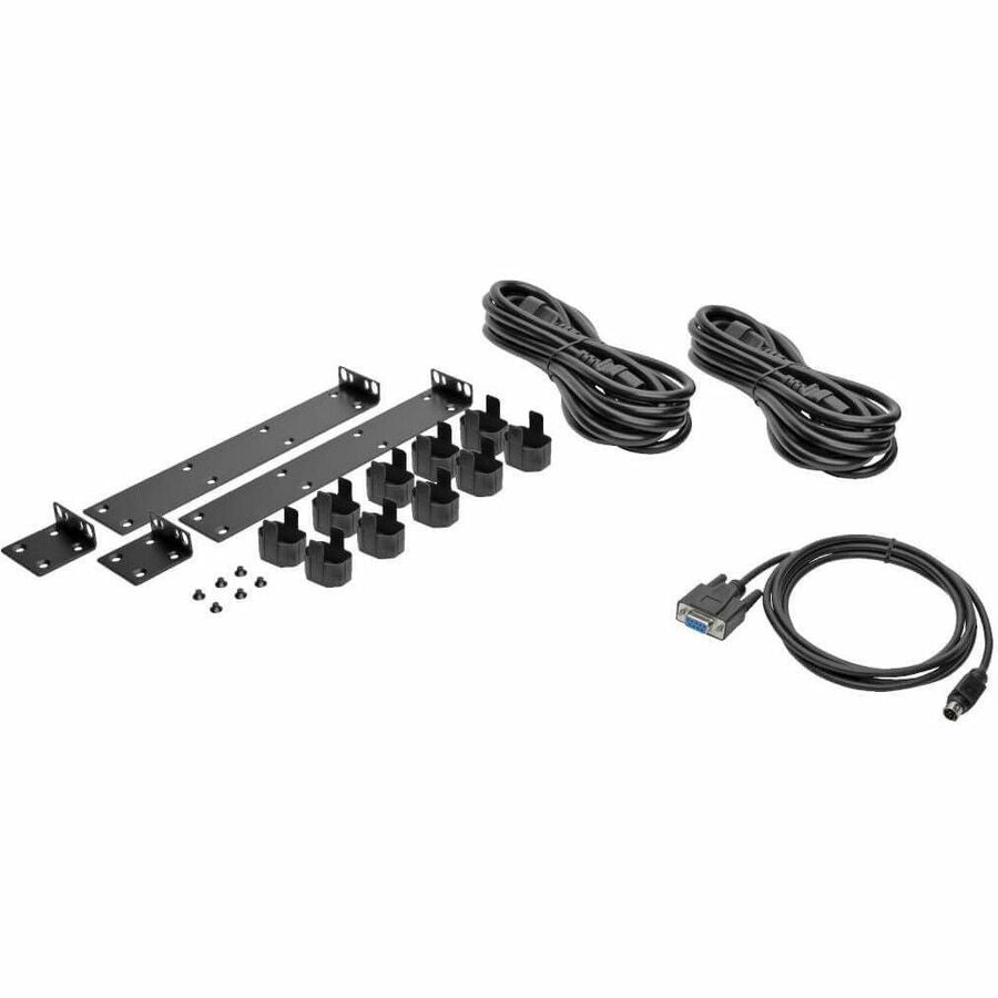 Eaton Tripp Lite Series 1.92kW 120V Single-Phase ATS/Local Metered PDU - 16 5-15/20R Outlets, Dual L5-20P/5-20P Inputs, 12 ft. Cords, 1U, TAA — PDUMH20ATS