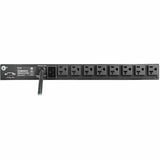 Eaton Tripp Lite Series 1.92kW 120V Single-Phase ATS/Local Metered PDU - 16 5-15/20R Outlets, Dual L5-20P/5-20P Inputs, 12 ft. Cords, 1U, TAA — PDUMH20ATS