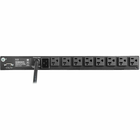 Eaton Tripp Lite Series 1.92kW 120V Single-Phase ATS/Local Metered PDU - 16 5-15/20R Outlets, Dual L5-20P/5-20P Inputs, 12 ft. Cords, 1U, TAA — PDUMH20ATS