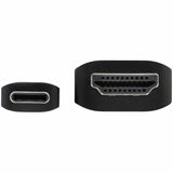 Eaton Tripp Lite Series USB-C to HDMI Adapter Cable (M/M), 4K, 4:4:4, Thunderbolt 3 Compatible, Black, 3 ft. (0.9 m) — U444-003-HBE