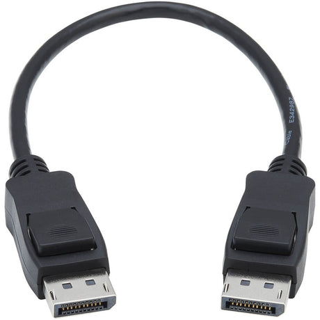 Eaton Tripp Lite Series DisplayPort 1.4 Cable with Latching Connectors, 8K (M/M), Black, 1 ft. (0.31 m) — P580-001-V4