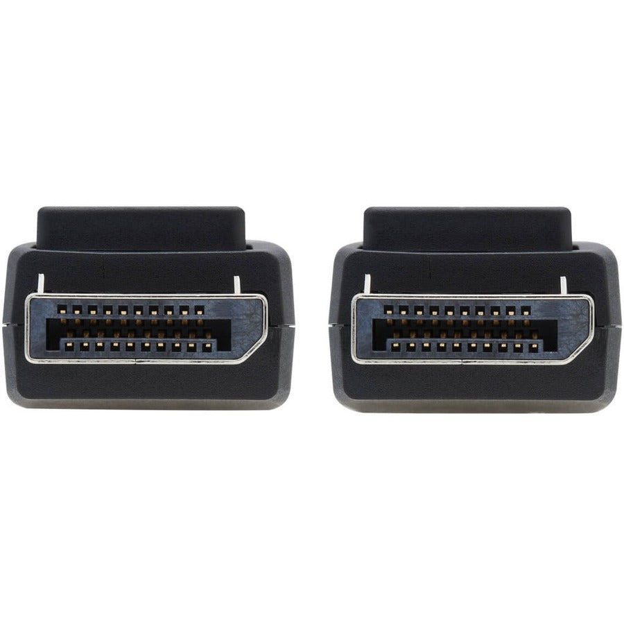 Eaton Tripp Lite Series DisplayPort 1.4 Cable with Latching Connectors, 8K (M/M), Black, 1 ft. (0.31 m) — P580-001-V4