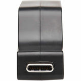 Eaton Tripp Lite Series USB-C to DisplayPort Vertical Adapter (M/F) - USB 3.1, Gen 1, Thunderbolt 3, 4K @ 60 Hz, Black — U444-000-DP4K6B
