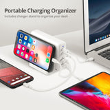 SIIG 100W Dual USB-C PD 3.0 PPS & QC 3.0 Combo Power Charger - White — AC-PW1P11-S1