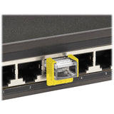 Eaton Tripp Lite Series Universal RJ45 Locking Inserts, Yellow, 10 Pack — N2LPLUG-010-YW