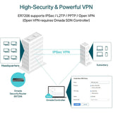 TP-Link ER7206 - Multi-WAN Professional Wired Gigabit VPN Router — ER7206