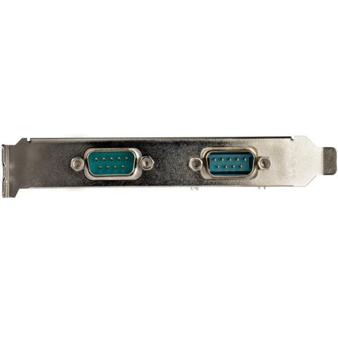 StarTech.com 2-port PCI Express RS232 Serial Adapter Card - PCIe to Dual Serial DB9 RS-232 Controller - 16950 UART - Windows and Linux — PEX2S953