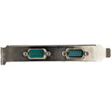 StarTech.com 2-port PCI Express RS232 Serial Adapter Card - PCIe to Dual Serial DB9 RS-232 Controller - 16950 UART - Windows and Linux — PEX2S953