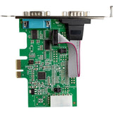StarTech.com 2-port PCI Express RS232 Serial Adapter Card - PCIe to Dual Serial DB9 RS-232 Controller - 16950 UART - Windows and Linux — PEX2S953