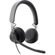 Logitech Zone Wired Noise Cancelling Headset, Certified for Microsoft Teams with advanced noise-canceling mic, USB-C with USB-A adapter, graphite. — 981-000871