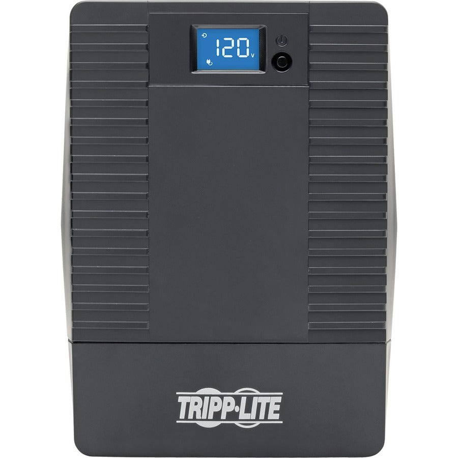 Eaton Tripp Lite Series 1000VA 560W Line-Interactive UPS - 8 NEMA 5-15R Outlets, AVR, 120V, 50/60 Hz, USB, LCD, Tower — OMNIVS1000LCD