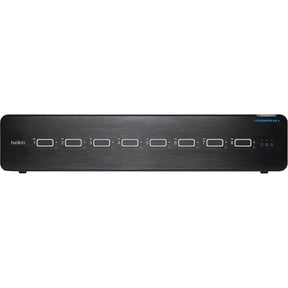 Belkin Universal 2nd Gen Secure KVM Switch, 8-Port Dual Head w/ CAC — F1DN208KVM-UN-4