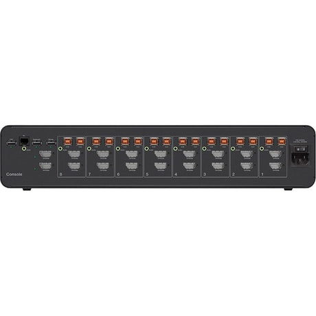 Belkin Universal 2nd Gen Secure KVM Switch, 8-Port Dual Head w/ CAC — F1DN208KVM-UN-4