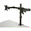 StarTech.com Desk Mount Dual Monitor Arm - Ergonomic VESA Compatible Mount for up to 32 inch Display - Desk Clamp / Grommet - Articulating — ARMDUAL2