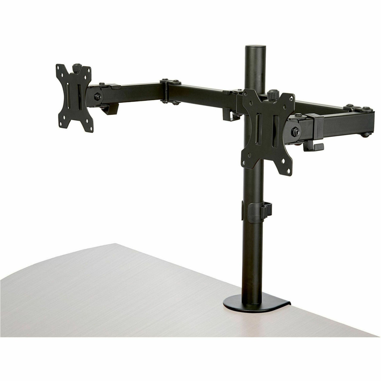 StarTech.com Desk Mount Dual Monitor Arm - Ergonomic VESA Compatible Mount for up to 32 inch Display - Desk Clamp / Grommet - Articulating — ARMDUAL2