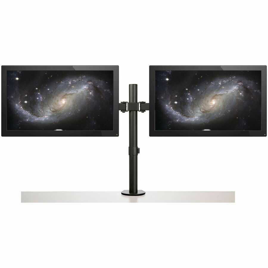 StarTech.com Desk Mount Dual Monitor Arm - Ergonomic VESA Compatible Mount for up to 32 inch Display - Desk Clamp / Grommet - Articulating — ARMDUAL2