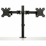 StarTech.com Desk Mount Dual Monitor Arm - Ergonomic VESA Compatible Mount for up to 32 inch Display - Desk Clamp / Grommet - Articulating — ARMDUAL2