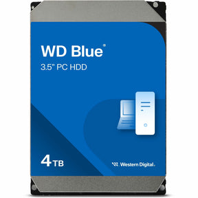 Western Digital Blue WD40EZAX 4 TB Hard Drive - 3.5" Internal - SATA (SATA/600) - Conventional Magnetic Recording (CMR) Method — WD40EZAX
