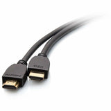 C2G 3ft Plus Series Ultra High Speed HDMI&trade; Cable with Ethernet - In-Wall CL2 Rated - 8K 60Hz - M/M - Black — C2G10410