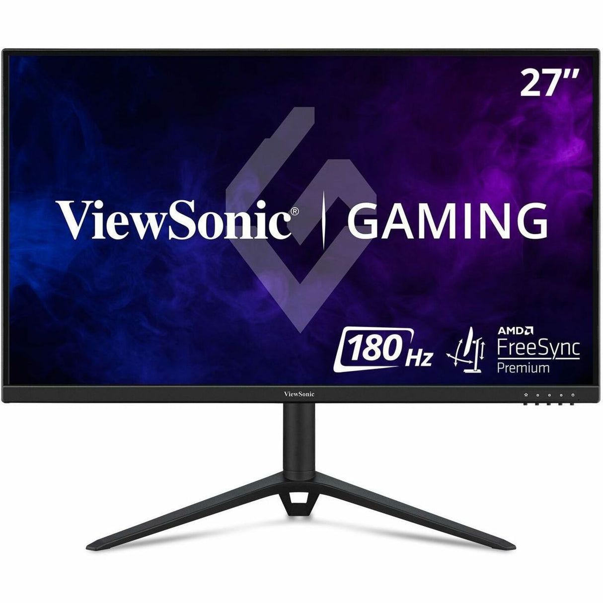 ViewSonic VX2728J 27 Inch 1080p IPS Gaming Monitor with 180Hz, 0.5ms, FreeSync Premium, NVIDIA G-Sync Compatible, Advanced Ergonomics, HDMI, and DisplayPort Inputs — VX2728J