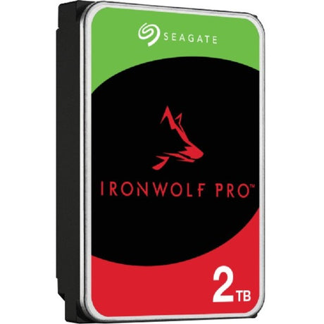 Seagate IronWolf Pro ST2000NT001 2 TB Hard Drive - 3.5" Internal - SATA (SATA/600) - Conventional Magnetic Recording (CMR) Method — ST2000NT001