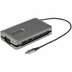 StarTech.com USB C Multiport Adapter, USB C to 4K 60Hz HDMI 2.0, 2-Port 10Gbps USB Hub, 100W Power Delivery Pass-through, GbE, SD/MicroSD — DKT31CSDHPD3