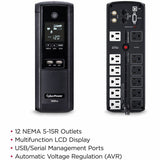 CyberPower BRG1500AVRLCD2 Intelligent LCD UPS Systems — BRG1500AVRLCD2