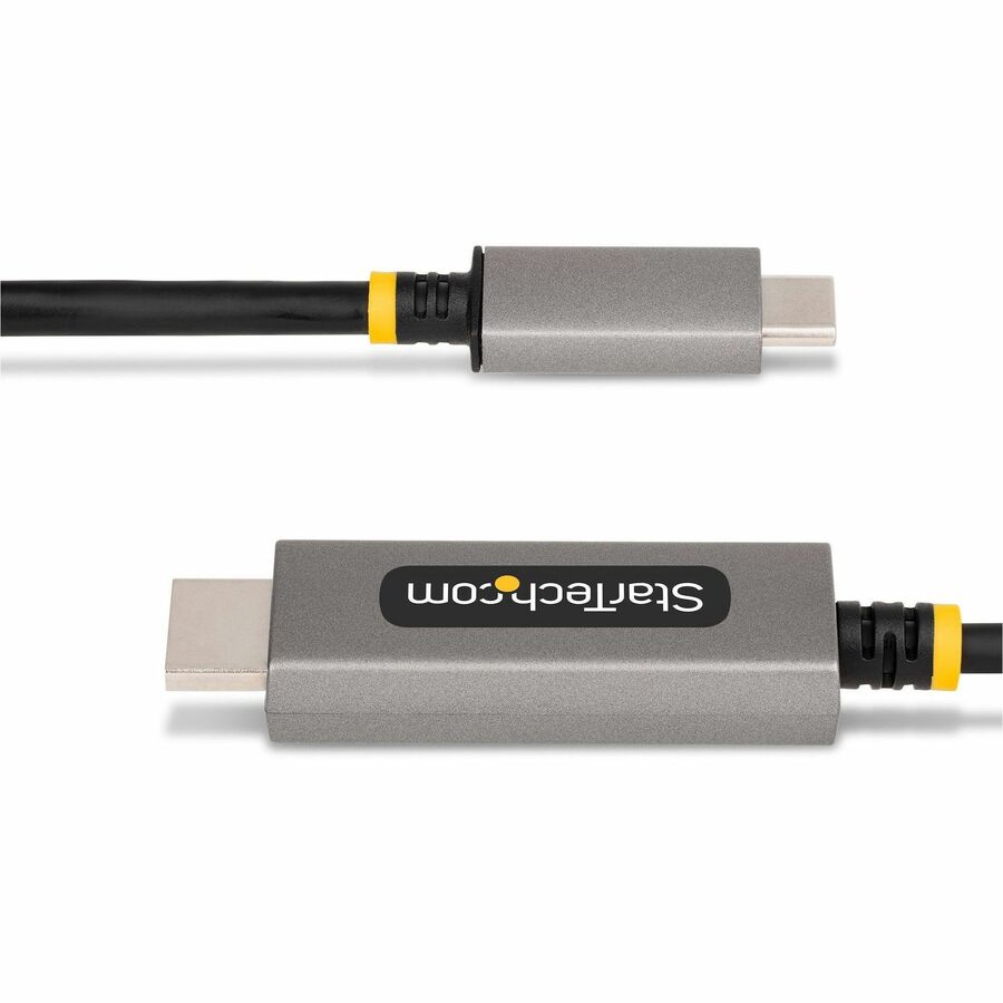StarTech.com 10ft (3m) USB-C to HDMI Adapter Cable, 8K 60Hz, 4K 144Hz, HDR10, USB Type-C to HDMI 2.1 Converter, USB-C/USB4/TB3/4 Compatible — 136B-USBC-HDMI213M