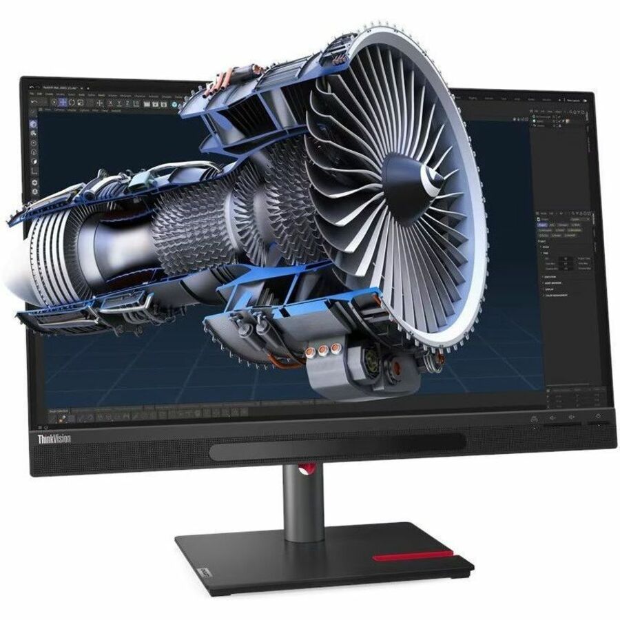 Lenovo ThinkVision 27 3D 27" Class 4K UHD LED Monitor - 16:9 - Raven Black — 63F1UAR3US