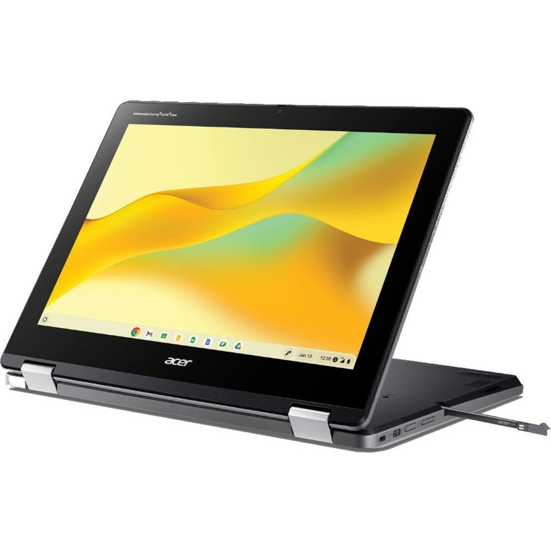 Acer Chromebook Spin 512 R856TN R856TN-C0Y7 12" Touchscreen Convertible 2 in 1 Chromebook - HD+ - Intel N100 - 8 GB - 64 GB Flash Memory - English (US) Keyboard - Black — NX.KE4AA.003