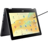 Acer Chromebook Spin 512 R856TN R856TN-C0Y7 12" Touchscreen Convertible 2 in 1 Chromebook - HD+ - Intel N100 - 8 GB - 64 GB Flash Memory - English (US) Keyboard - Black — NX.KE4AA.003