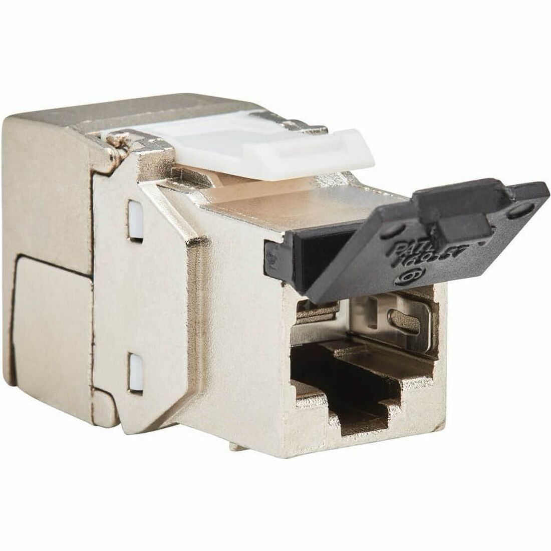 Eaton Tripp Lite Series Cat8 STP Shielded Tool-Free Keystone Jack, 568A/568B, TAA — N238-SHC8-TF-1